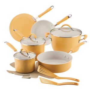13-Piece Cucina Ceramic Nonstick Cookware Set