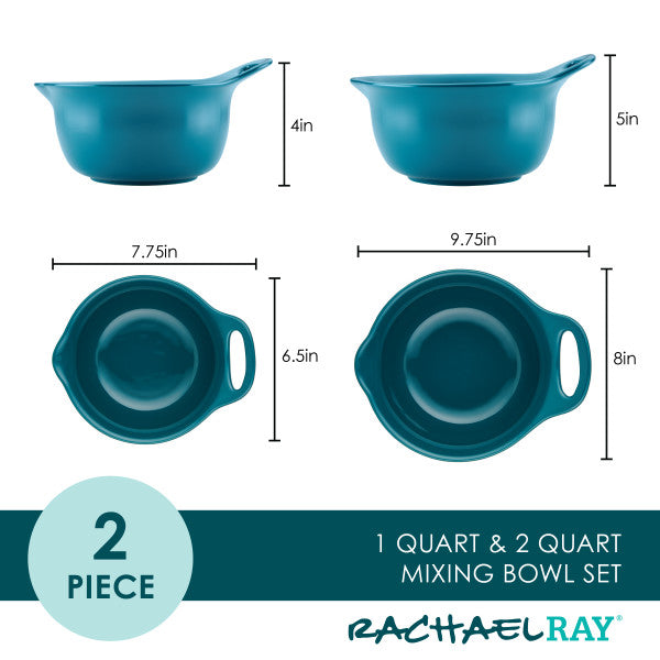 2-Piece Ceramic Mixing Bowl Set - Image 8