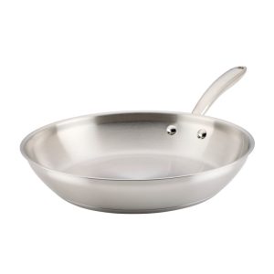 12.5-Inch Stainless Steel Frying Pan