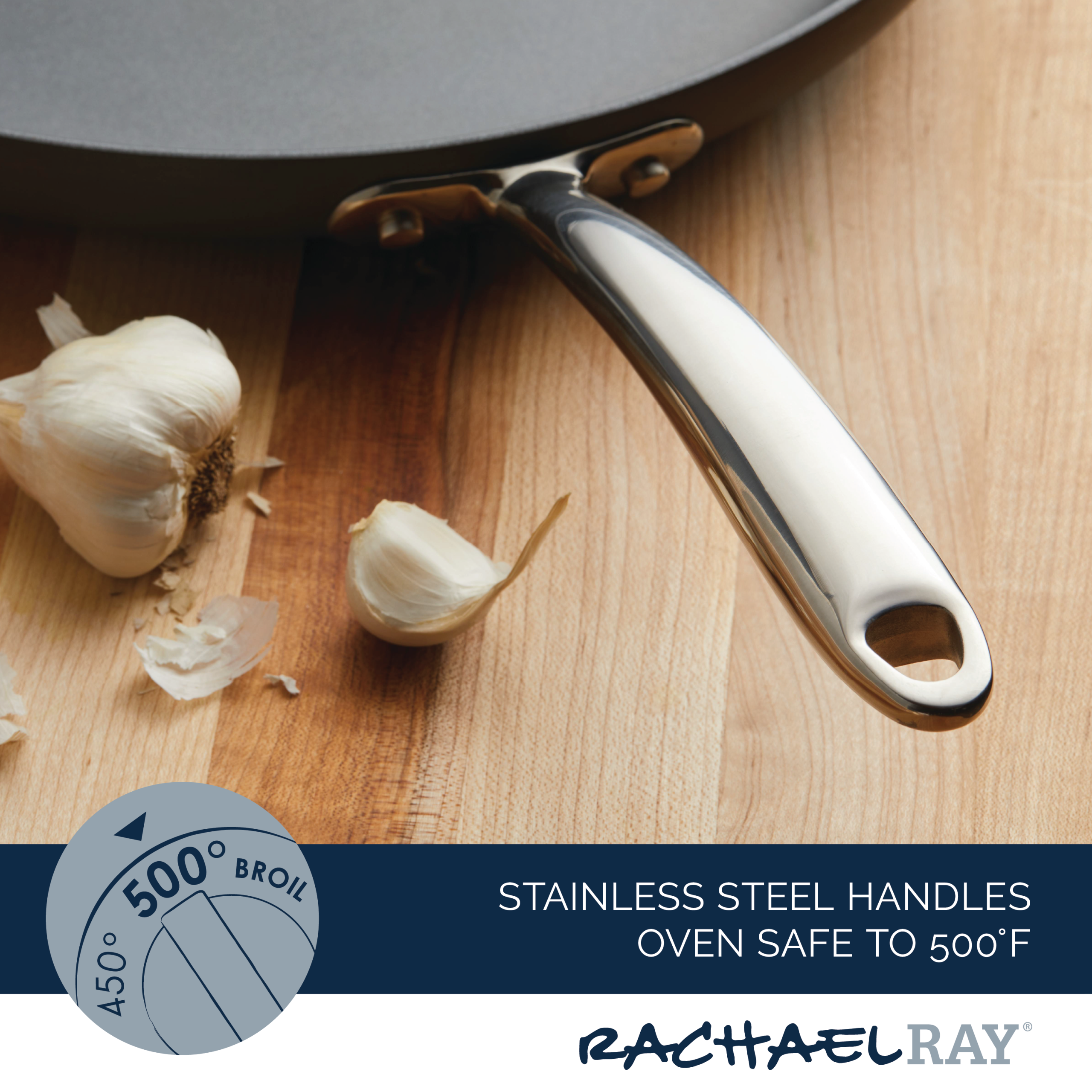 14-Inch Professional Hard Anodized Nonstick Frying Pan - Image 4