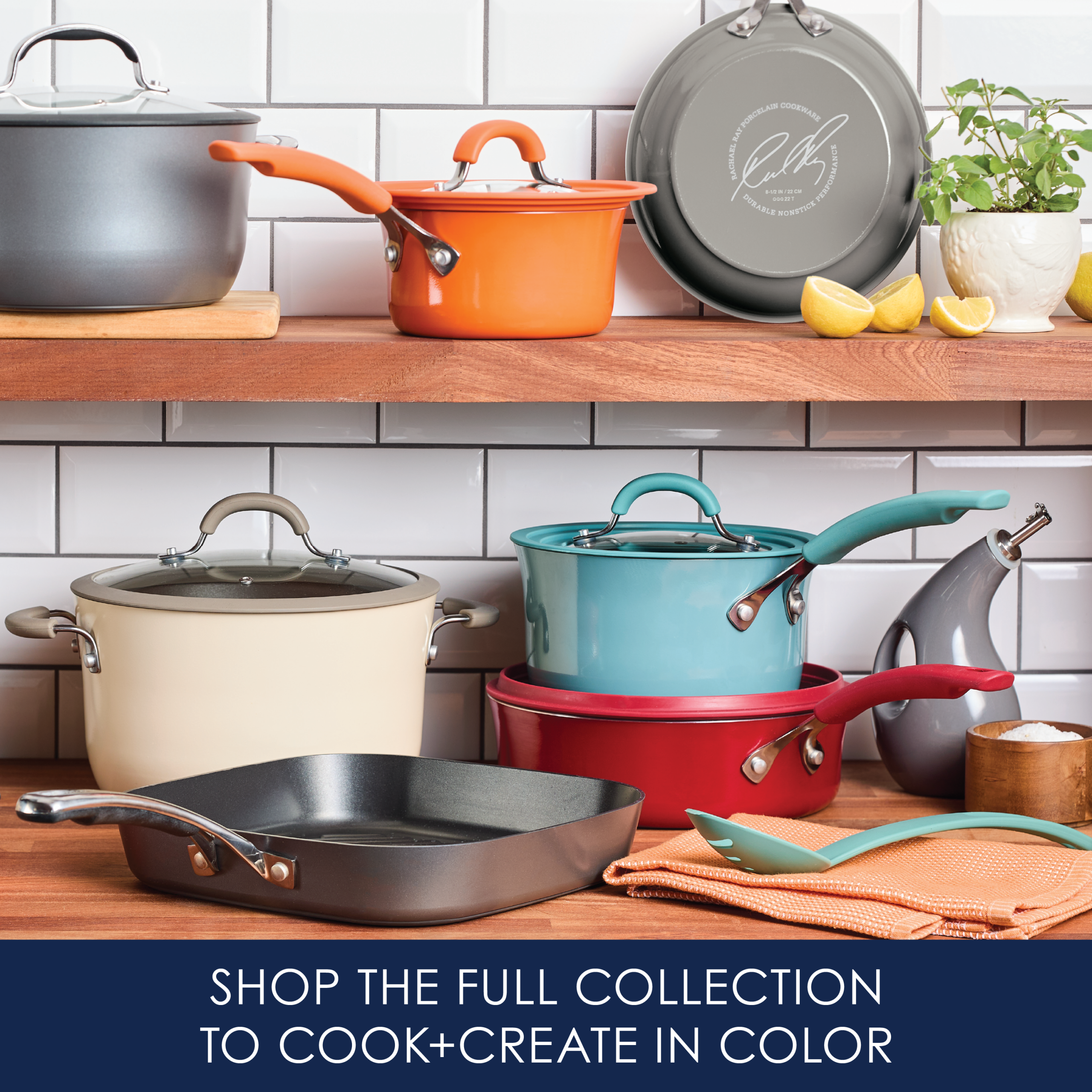 5-Quart Cook + Create Nonstick Dutch Oven with Lid - Image 8