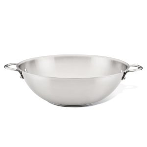 14-Inch Stainless Steel Induction Wok