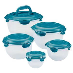 10-Piece Round Nestable Food Storage Containers